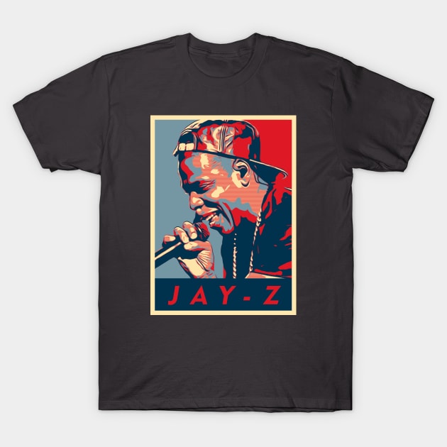 Jay-Z T-Shirt by Girladies Artshop